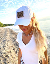 Load image into Gallery viewer, Upcycle GG Baseball Hat, Recycled Designer Hat, GG Patch Hat